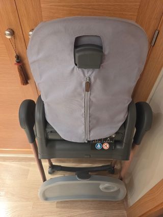 Trona bebé plegable, gris modelo mila de maxi cosi