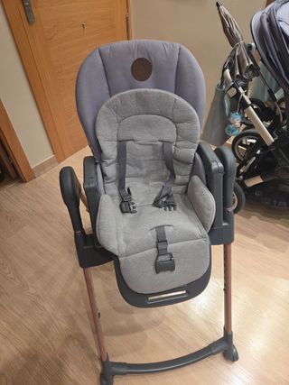 Trona bebé plegable, gris modelo mila de maxi cosi