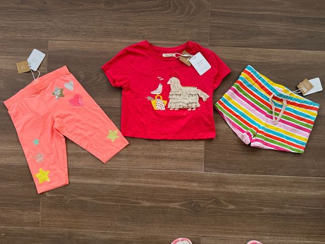 Lote ropa niña NUEVA t. 6-7