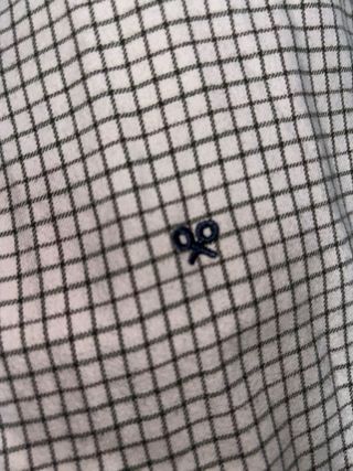 Camisa Silbon cuadros blanco-negro-verde