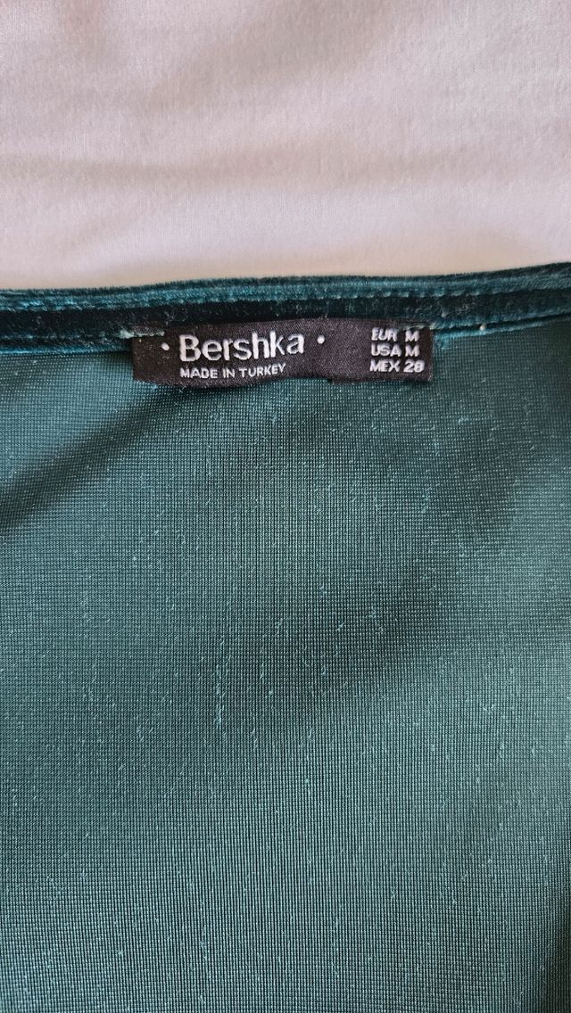 Vestido terciopelo verde - Talla M