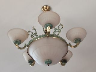 Lampara 5 brazos - Vintage