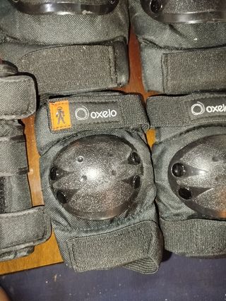 Protectores Oxelo niño: rodilleras, coderas, muñeq