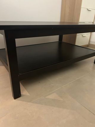 Mesa centro IKEA negra