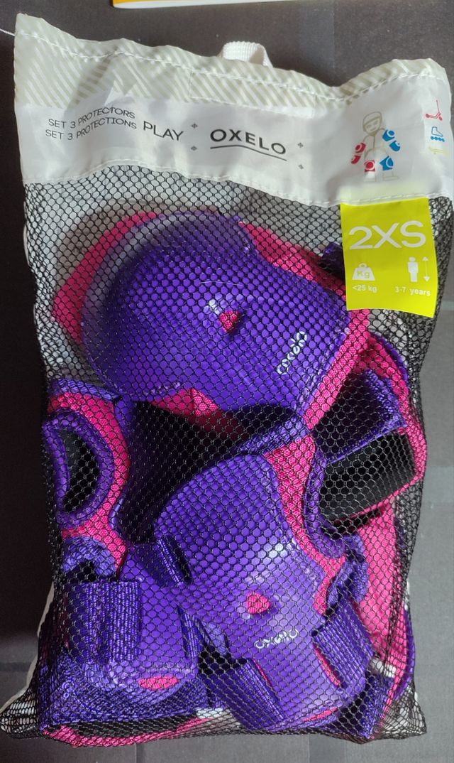 Protecciones Oxelo niño 2XS