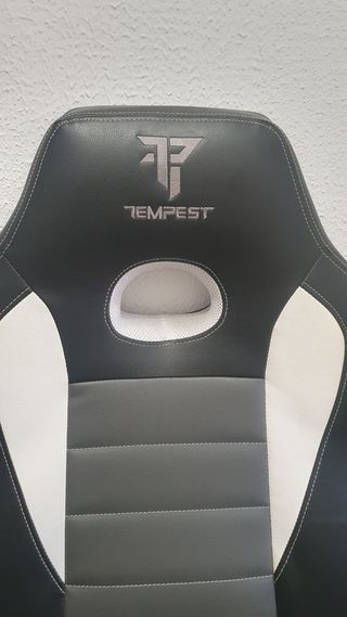 Silla Gaming Tempest Gris-Blanca
