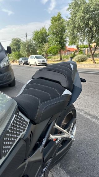 Tapicería asiento de moto