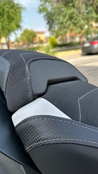 Tapicería asiento de moto
