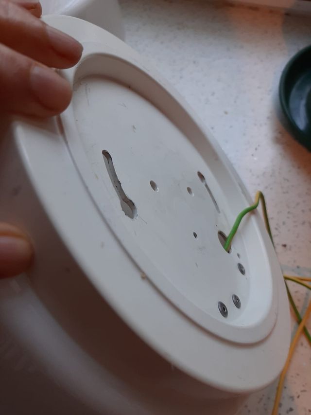 3 Plafones Vintage: Cristal, Metal, Plástico