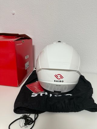 Casco Shiro SH-451 blanco