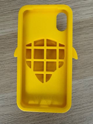 Funda Versace Medusa Amarilla Iphone Xs