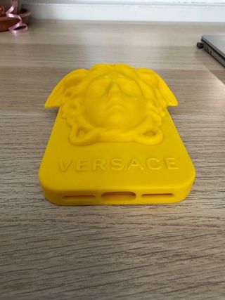 Funda Versace Medusa Amarilla Iphone Xs