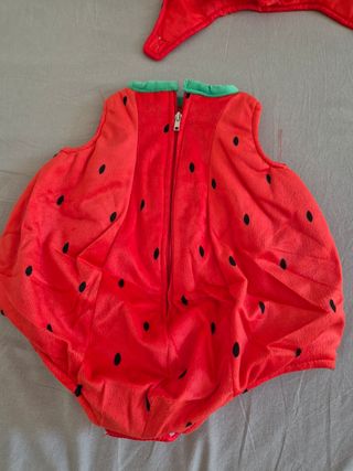 Costume Fragola Bebè 6-12M