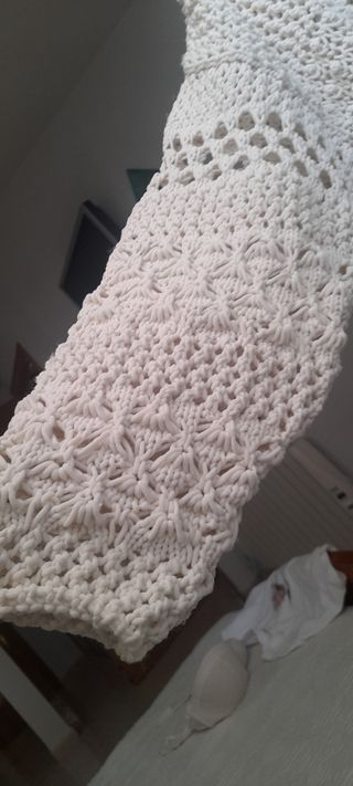 Jersey Zara blanco - Crochet