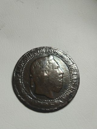 10 Céntimos 1875 Carlos VII