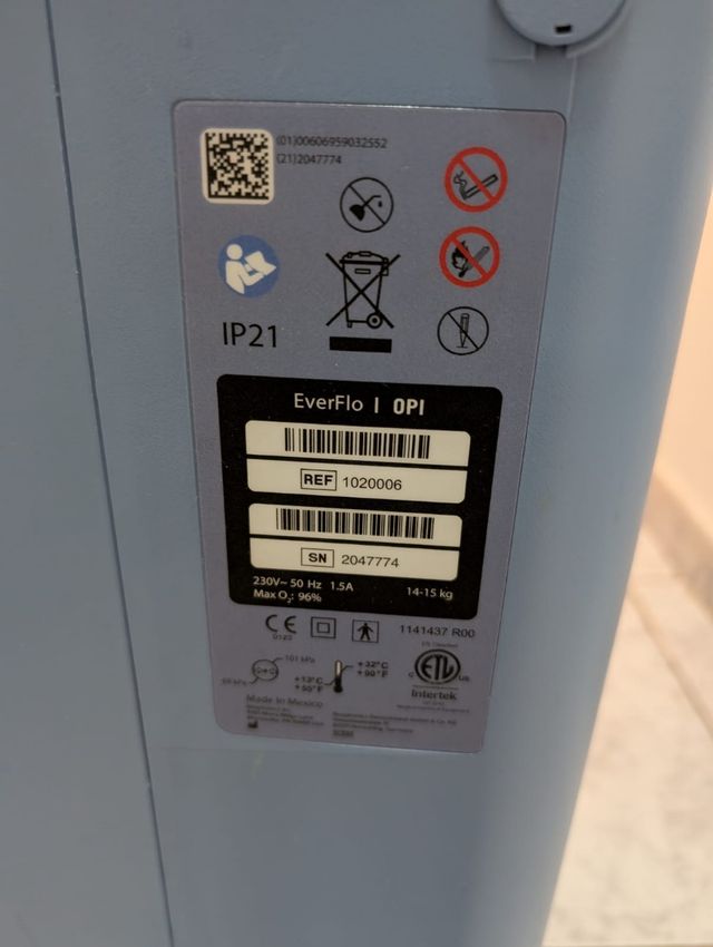 Concentrador Oxígeno EverFlo | OP1