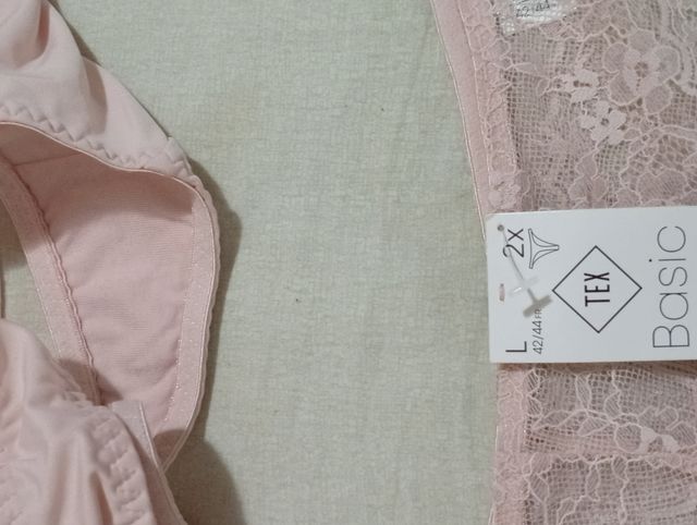 Intimo TEX rosa - reggiseno e perizoma