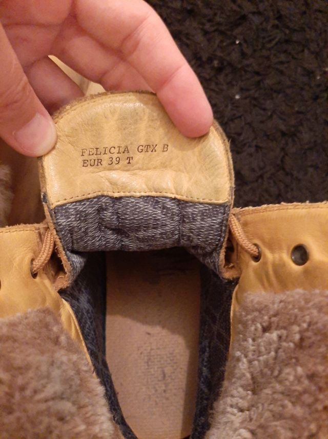 Botas Panama Jack marrón, talla 39