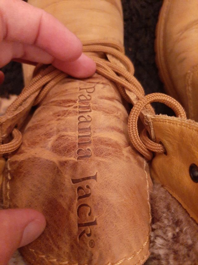 Botas Panama Jack marrón, talla 39