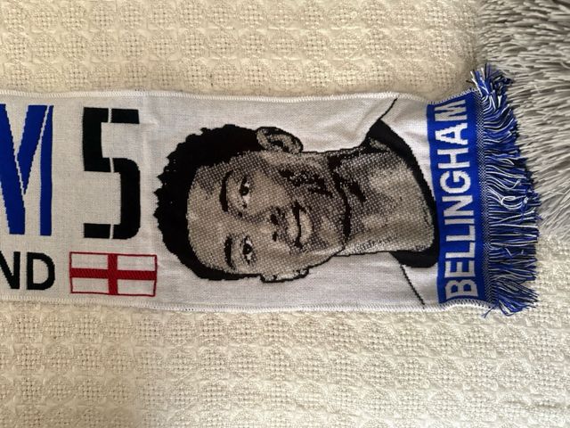 Bufanda Bellingham 5 - Madrid & Inglaterra