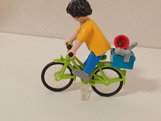 Playmobil Fontanero 4791: bici + herramientas