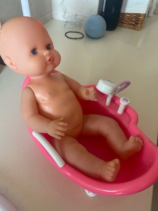 Bañera bebé Nenuco rosa