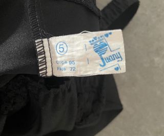 Faja Body negro encaje Juany