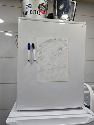 Mini nevera blanca A++