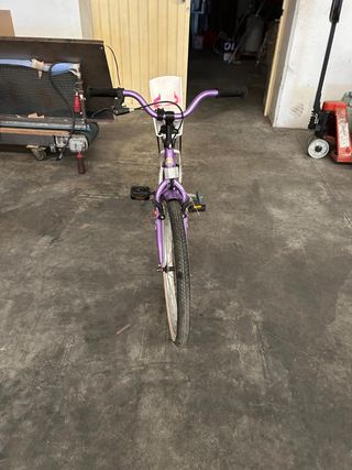 Bicicleta infantil morada