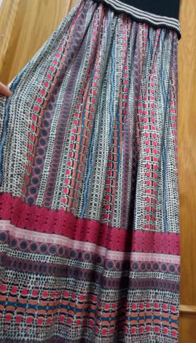 Vestido largo verano - multicolor