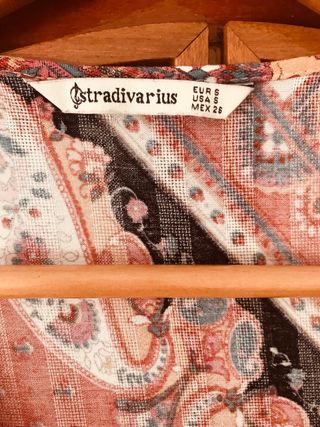 Blusa Stradivarius multicolor