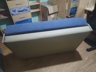 Sofá cama azul - Cómodo y nuevo
