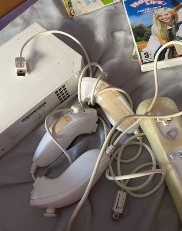 Nintendo Wii bianca + controller