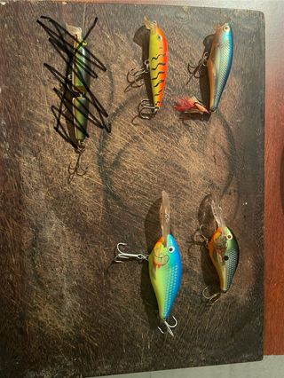Señuelos de pesca varios tamaños