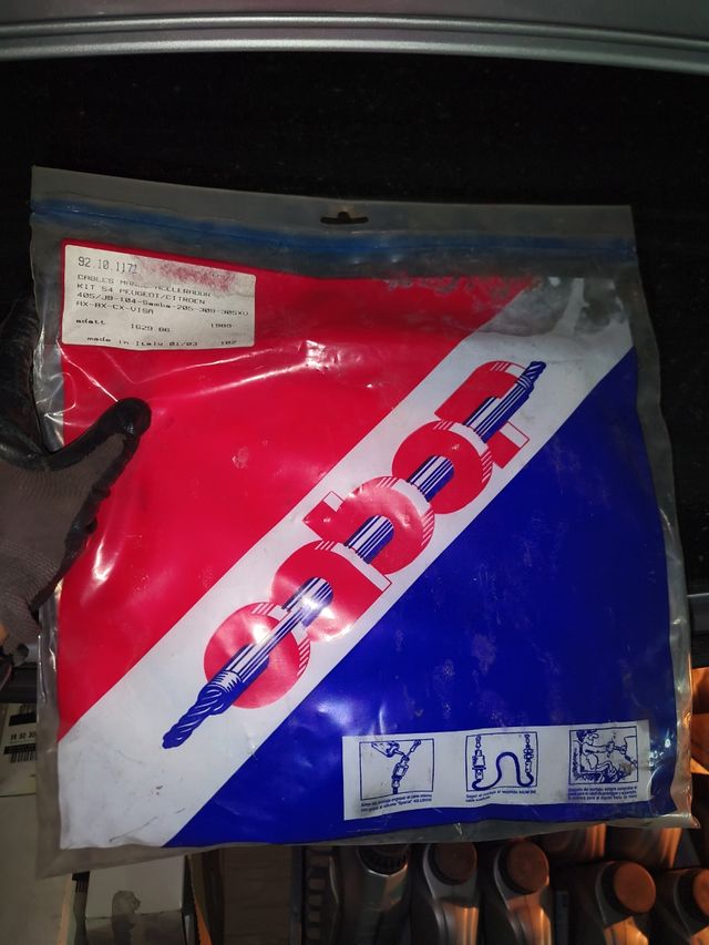 Cables acelerador Renault 4/5/6/7/8