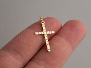 crucifijo oro 18k