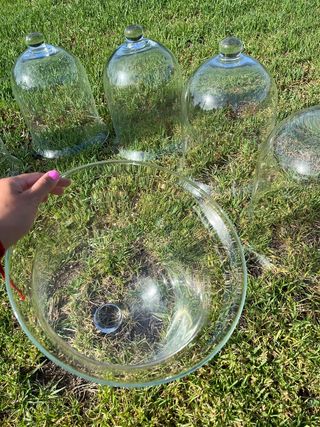 Campanas cristal decoración