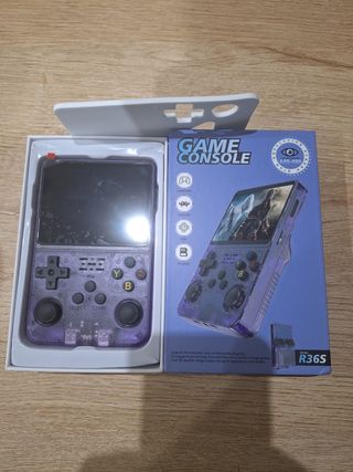 Consola Retro R36S - Púrpura