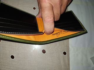 Dos Cartera nuevas a estrenar marca pegai de piel