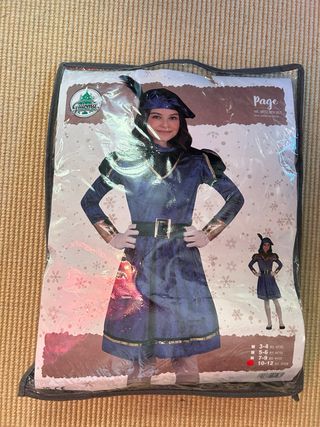 Disfraz de Paje Medieval niña 10-12