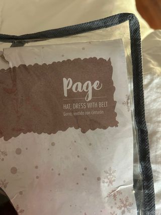 Disfraz de Paje Medieval niña 10-12