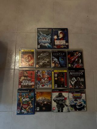 Jogos PS2 & PS3 - 14 jogos