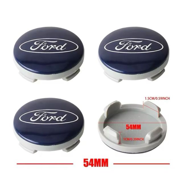 Tapacubos Ford 54mm - 4uds