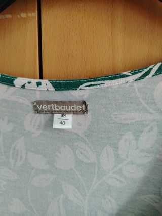 Vestido premamá de verano de Vertbaudet T38-40