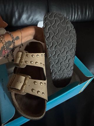 Sandali Goldstar 36 - sabbia e oro