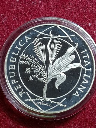 Moneta Argento 5 Euro IFAD 2008