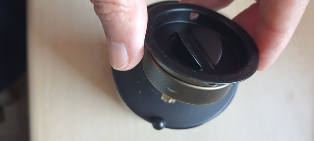 Lanterna metallo nero-oro