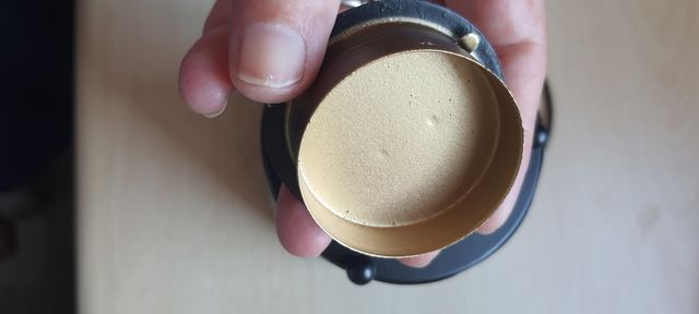 Lanterna metallo nero-oro