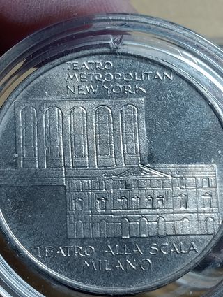 2 Monete Toscanini Argento/rame