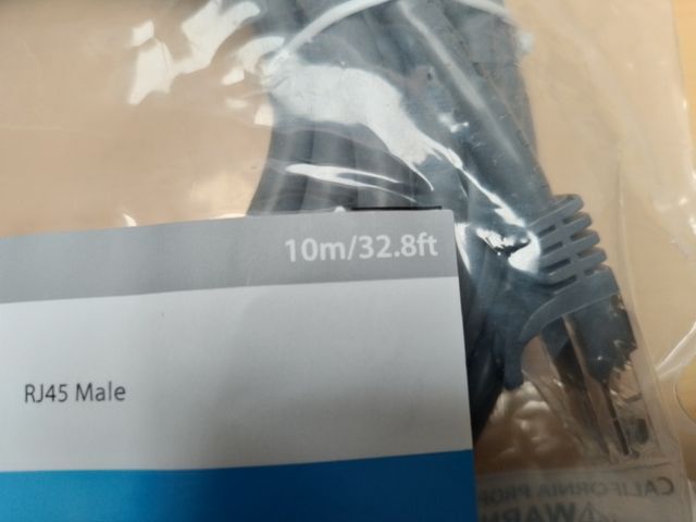 Cable Ethernet CAT6 - 10m